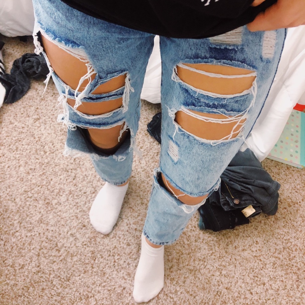 Mom jeans!